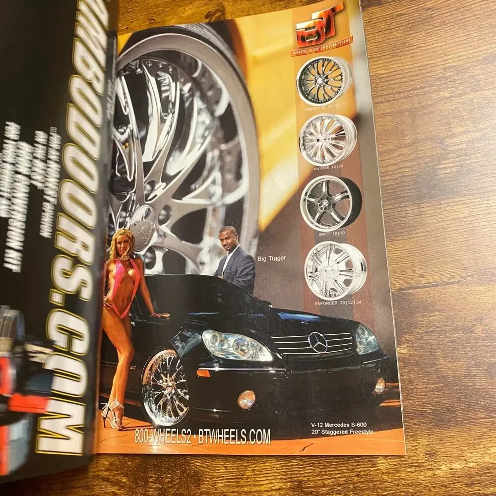 RIDES Magazine November 2006 LIL WAYNE & Baby Family Jewels